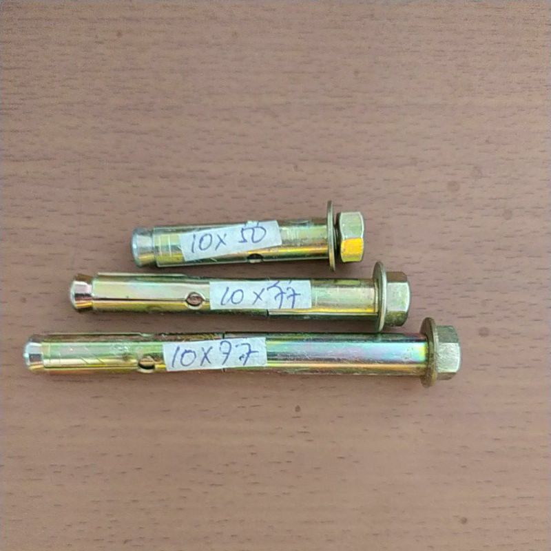 Dinabolt  - Baut Beton  - Baut Tanam Tembok Beton 10 mm harga per PCS