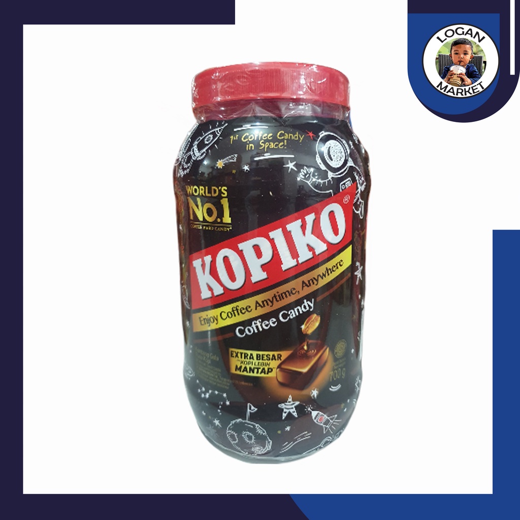 Permen Kopiko Coffee Candy Jar Toples 600gr 600gram 600 gram