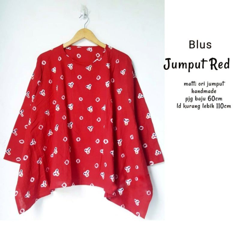 Blouse Jumputan Handmade Solonan