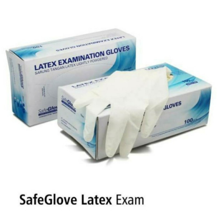 Safeglove Nitrile Black, Blueple, White, Pink OneMed ECERAN per 10pcs