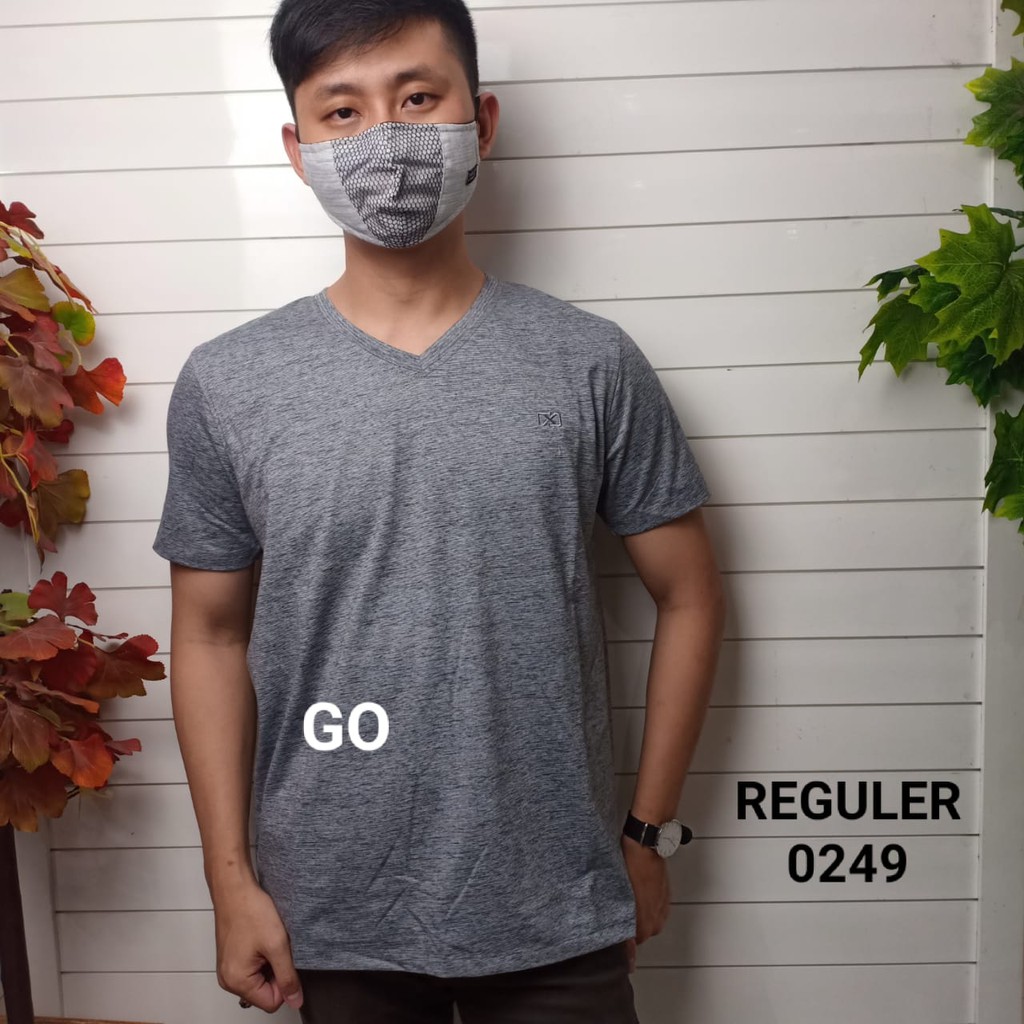 gof MAXMILLIAN KAOS B (Regular) Pakaian Pria Atasan Kaos Oblong Original Lengan Pendek