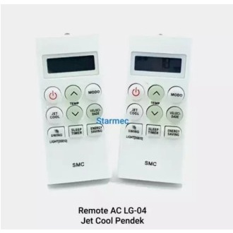 REMOTE AC LG JET COOL - REMOT AC LG