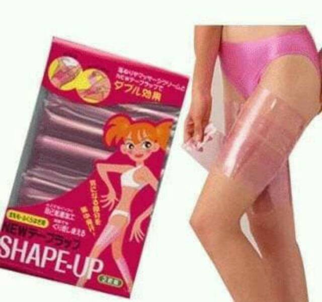 Shape Up Sauna Wrap Perut dan Paha - Waist SLimmer Slimming Body Plastic PLastik PVC