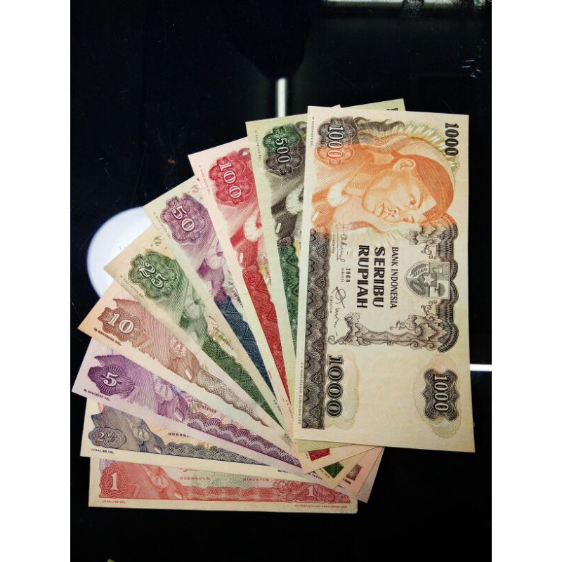 uang kuno set sudirman