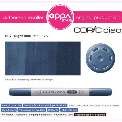 

Copic Ciao B97 Night Blue Original Japan Marker