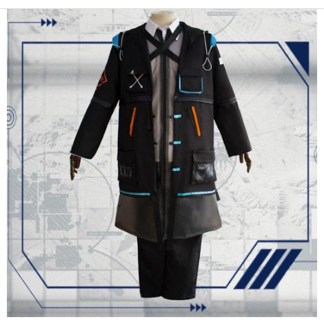 【QTakasi】READY Jaket only Arknights Doctor Cosplay Costume waterproof