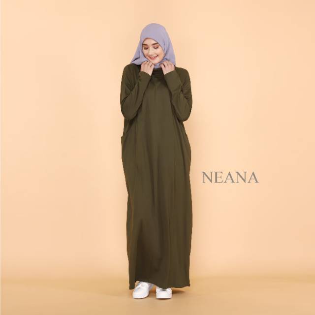 Karima dress neana seawed
