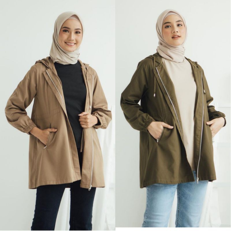 Jaket Parka Brown L Army S by Geulis