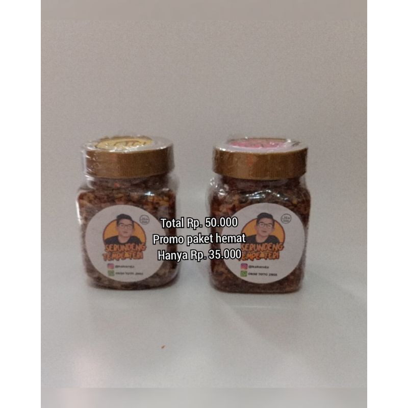 

Set Serundeng Tempe Teri 2 Varian Serundeng Tempe Teri Original Serundeng Tempe Teri Spicy Enak