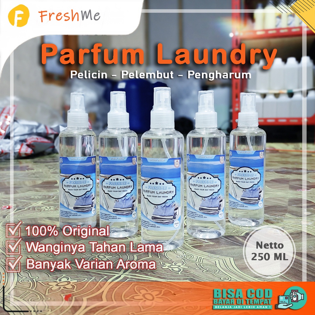 [BEST SELLER] Parfum Laundry Aroma Ocean Fresh Botol Spray Siap Pakai Wangi Tahan Lama