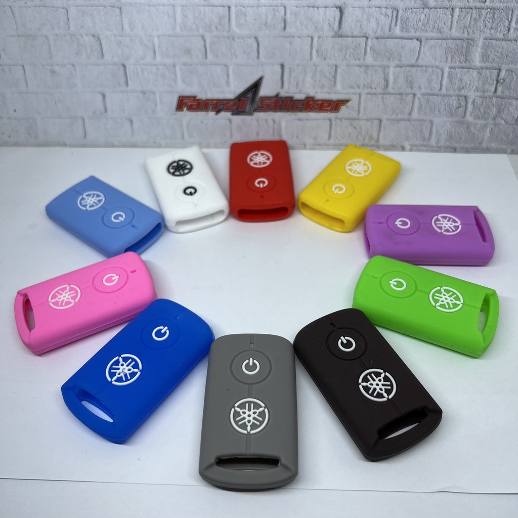 Silicon sarung remote kunci keyless NMAX XMAX LEXI FREEGO FAZZIO