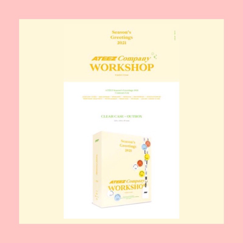 [PLNSN] ATEEZ - 2021 SEASON GREETINGS