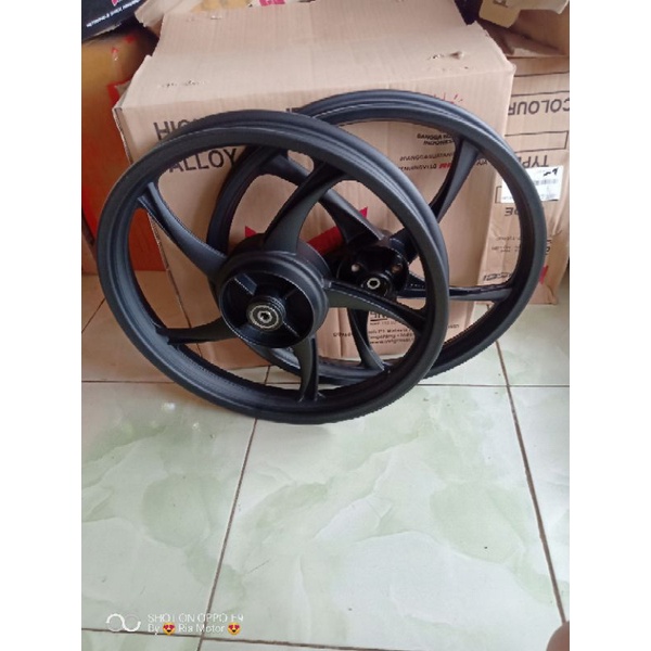 velg racing Yamaha Jupiter z new, Vega new dan Vega ZR zigen hawk ring 17 x185/160