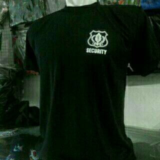  BAJU  KAOS  SATPAM SECURITY  LENGAN PENDEK Shopee Indonesia