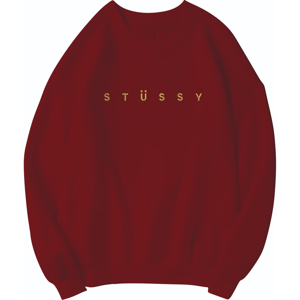 STUSS BORIDR BASIC SWEATER UNISEX - CREWNECK KEKINIAN PREMIUM