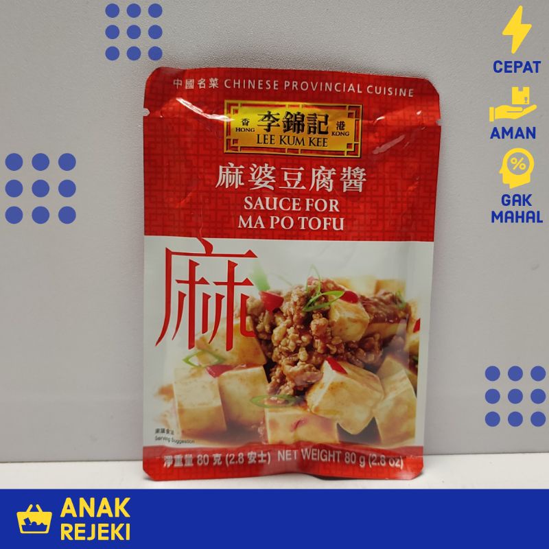 

LKK Mapo Tahu Sauce 80gr - Bumbu Ma Po Tofu Lee Kum Kee Mafo Tofu Saus