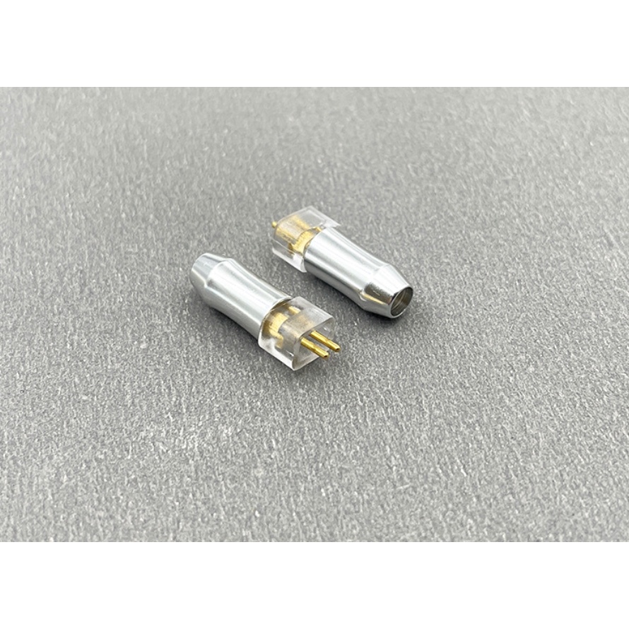 Konektor HIFI Bahan Tembaga Lapis Emas Ukuran 0.78mm Untuk Earbuds TFZ