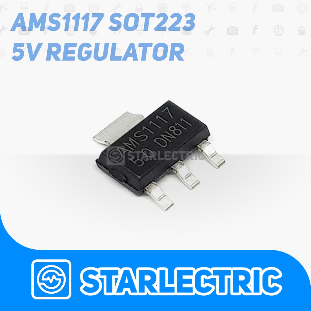 AMS1117-5V AMS1117-5 1117-5 AMS1117 5V Voltage Regulator