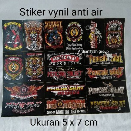 

(ISI 18 PCS STIKER) STIKER IPSI - STIKER MURAH PENCAK SILAT - STIKER GROSIR PESILAT INDONESIA
