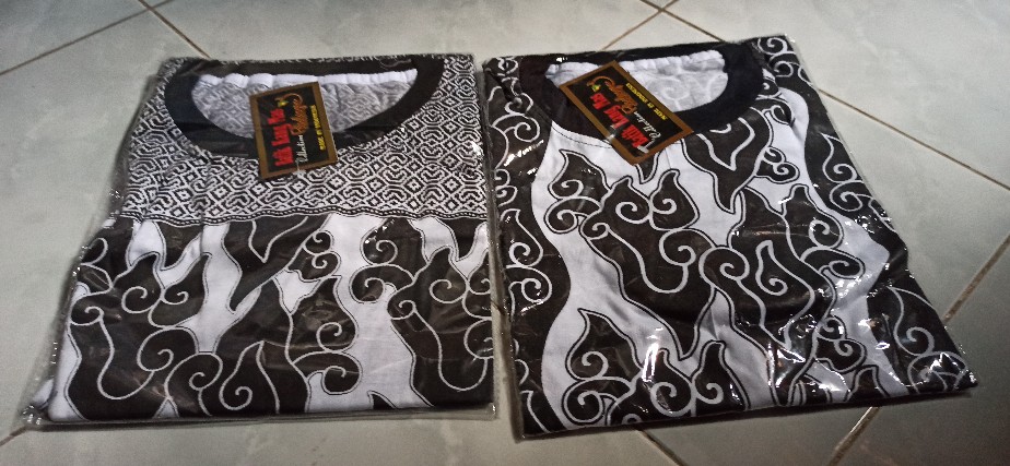 Kaos Batik Wayang New Arrival Distro Batik Pria Bordir Sogan Hrb026 Batikaf Notoarto Batik Ip