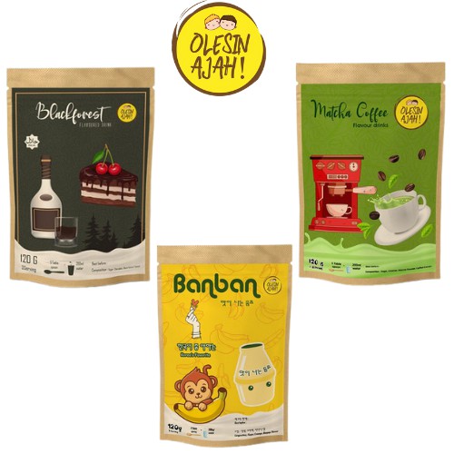 

Promo Flavoured Blackforest Premium Drink + Matcha Coffee Premium Drink + Banban Premium Drink