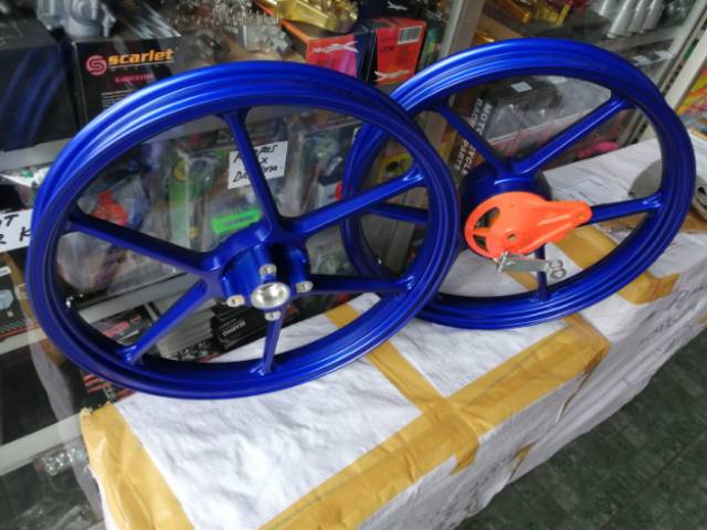 Velg racing jupiter vega mx old brt racing chemco set panel rem dan snap gear / pelak resing jupiter