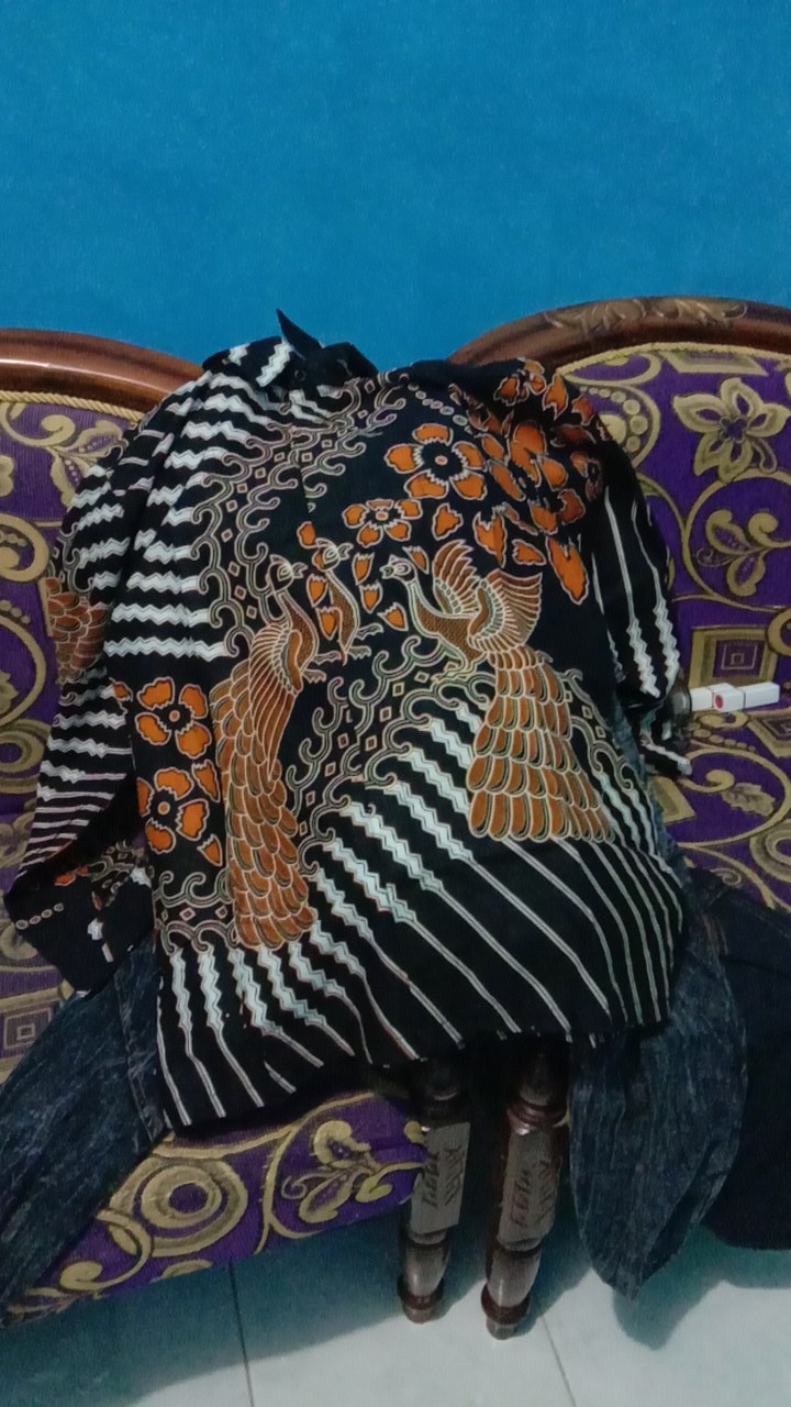 Tunik Batik Wanita Motif Prada Matahari