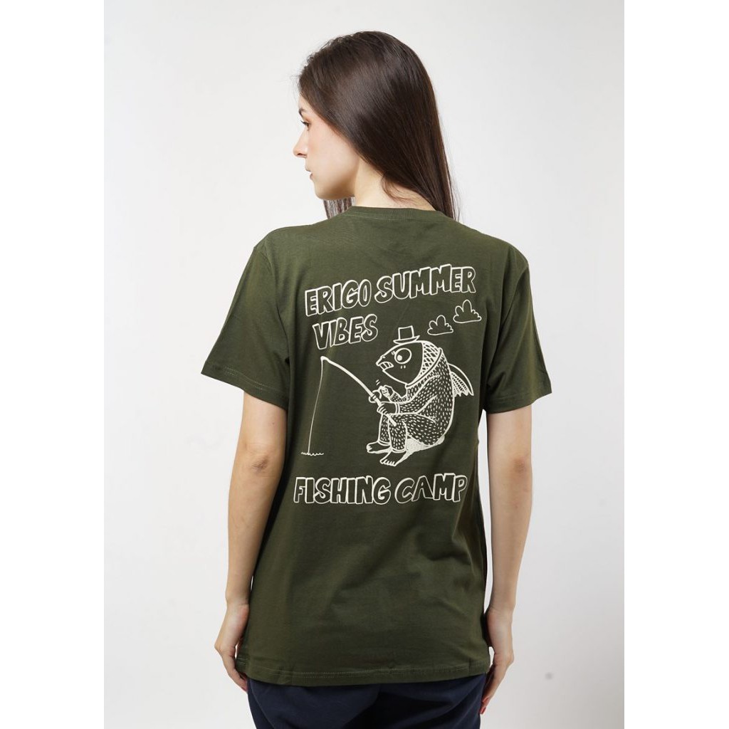 

Erigo T-Shirt Fishing Camp Army