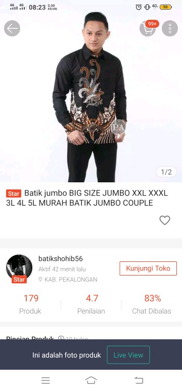 Batik Jumbo Big Size Jumbo Xxl Xxxl 3l 4l 5l Murah Batik Jumbo Couple m,l,xl,xxl,xxxl,xxxxl,xxxxxl