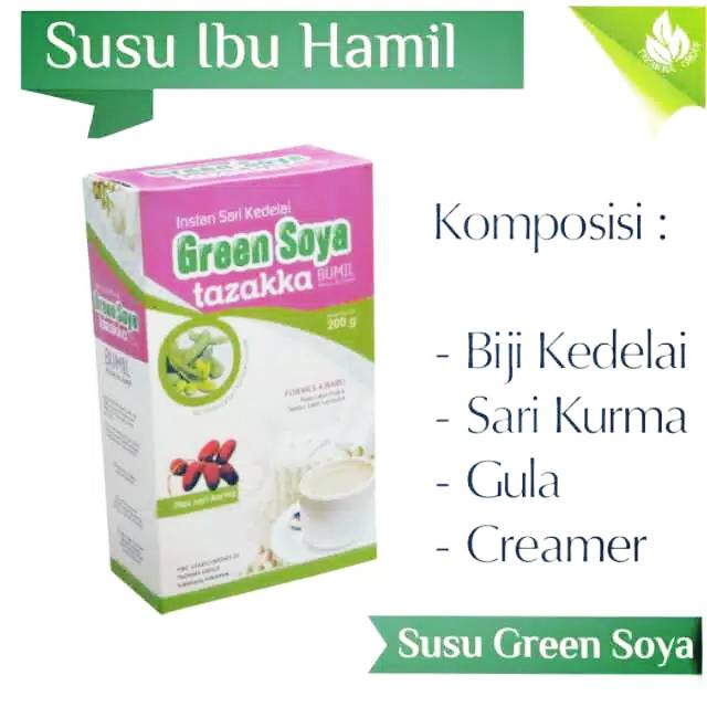 

susu kedelai ekstrak kurma green soya nutrisi untuk ibu hamil