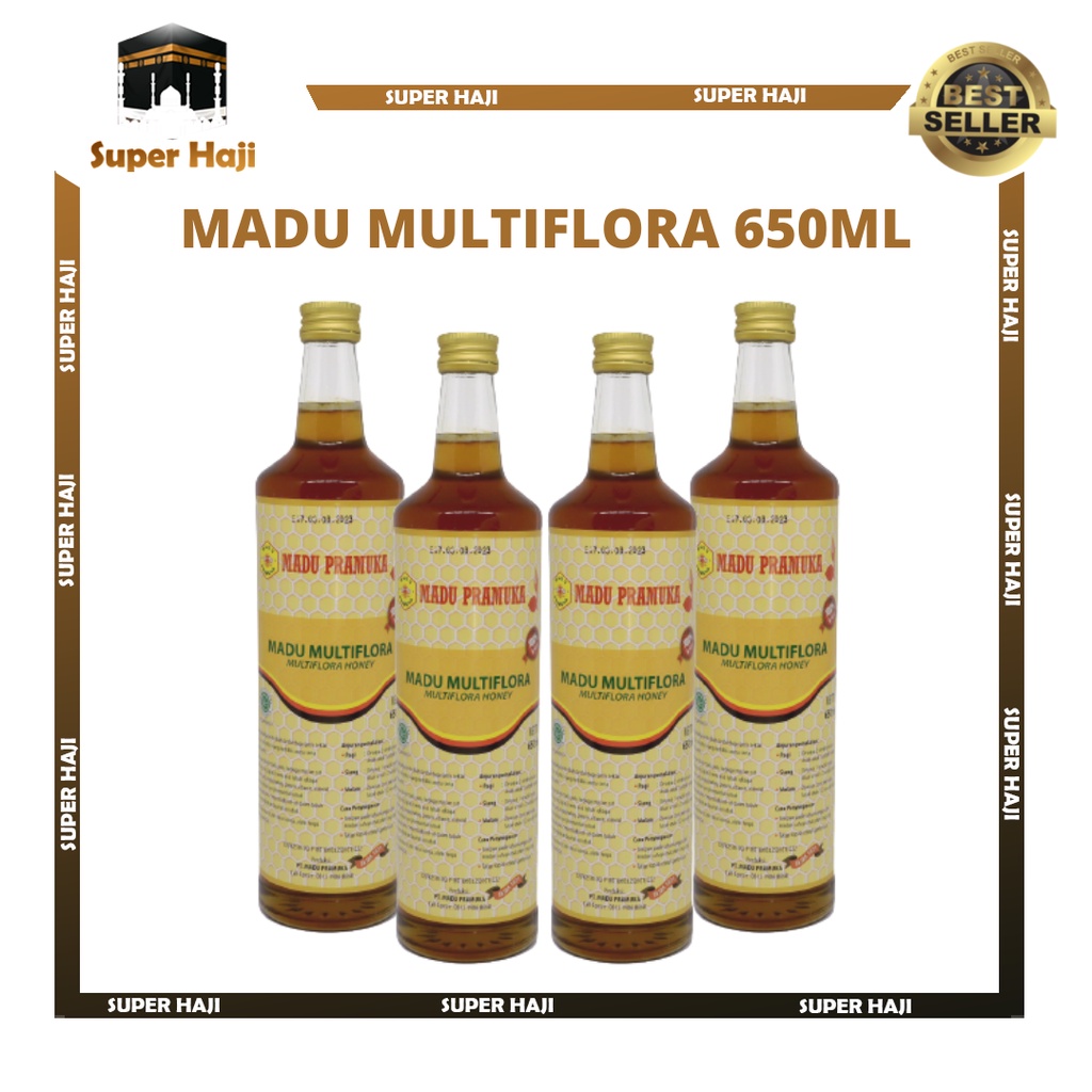 

MADU PRAMUKA MADU MULTIFLORA (650ML)
