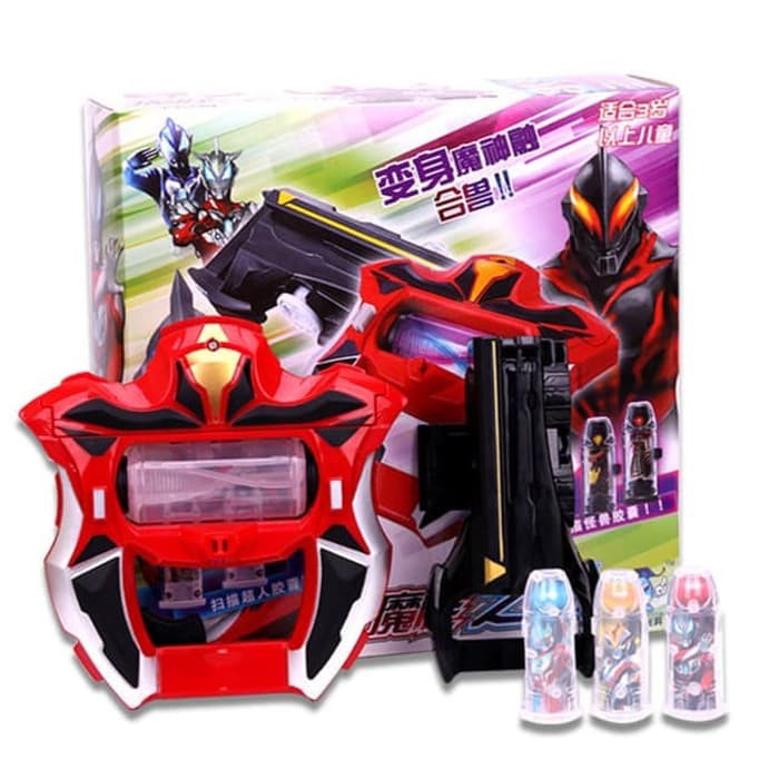 MAINAN ULTRAMAN GEED DX RISER ALAT BERUBAH WUJUD