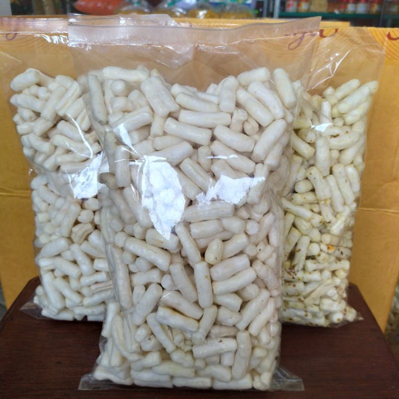 

Krupuk tongkol, Krupuk tongkol pedes malang, kerupuk tongkol 200g, kerupuk jadul, seblak tongkol,