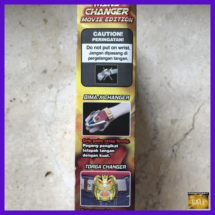 KOSTUMBIHO- BIMA-X MINI CHANGER - AZAZEL CHANGER (MOVIE EDITION) -ASLIII.