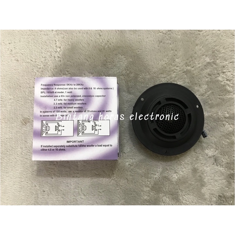 Tweeter Bulat / Tweeter Speaker Aktif Murah