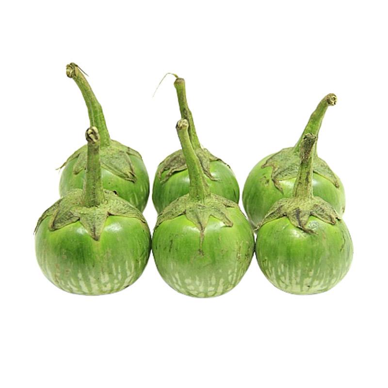 

TERONG BULAT 500 gram sayur sayuran lalapan segar
