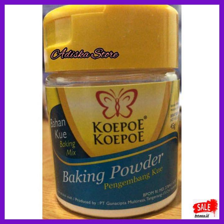 

DERPOWBAKING- BAKING POWDER KOEPOE KOEPOE 45GR -ASLIII.