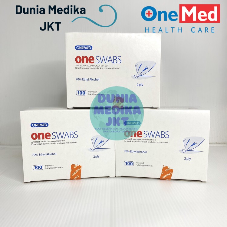 Alkohol Swab / One Swab / Kapas Alkohol