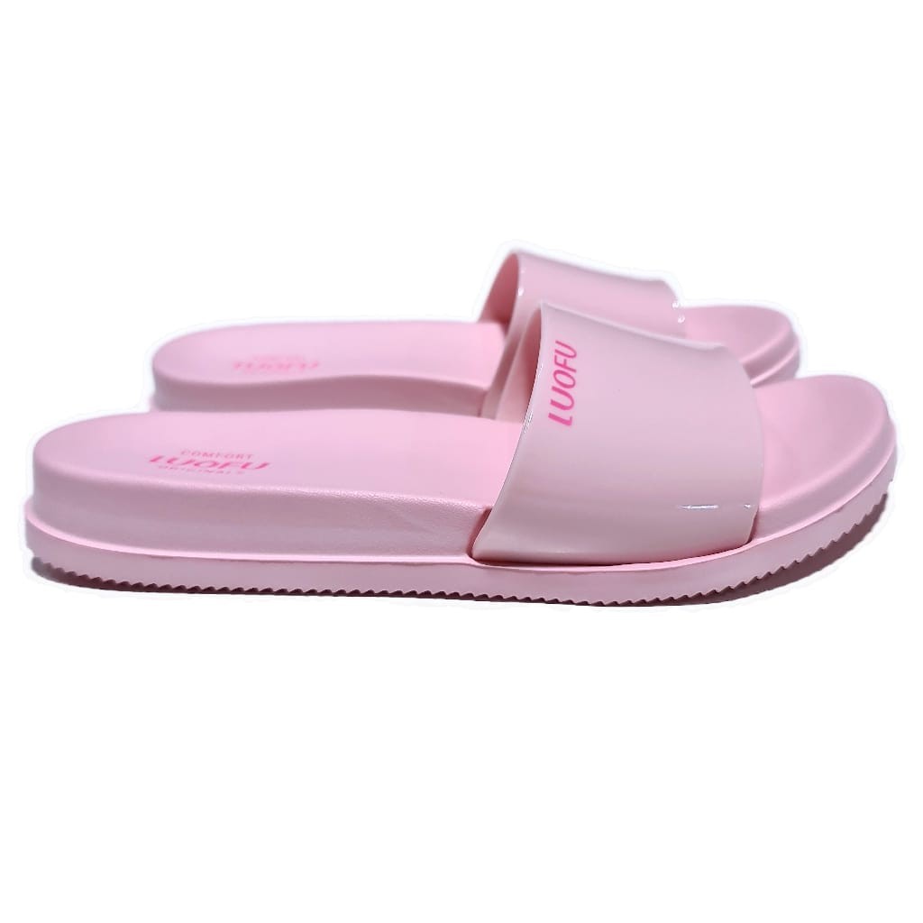 jelly sandal wanita slop luofu karet import selop cewek E7159E01SL