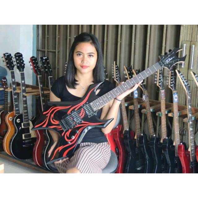 GITAR LISTRIK BC RICH WARLOCK KERRY KING