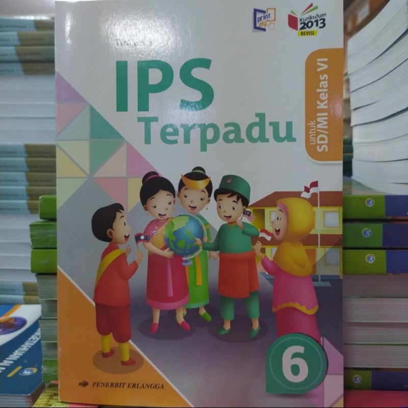 Buku IPS Terpadu Kelas 6 Erlangga