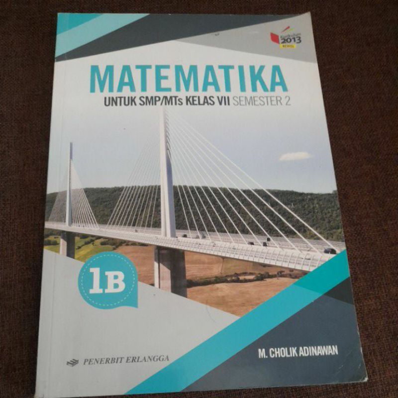 

Buku Matematika Untuk SMP/Mts Kelas VII 1B