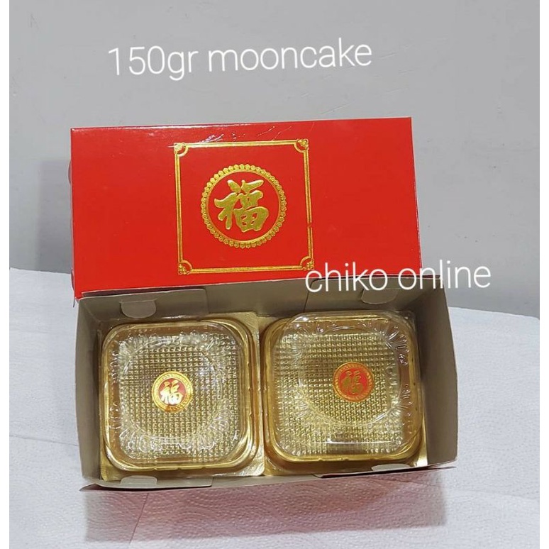 150GR DUS untuk 2 mooncake MOONCAKE /BOX MOONCAKE