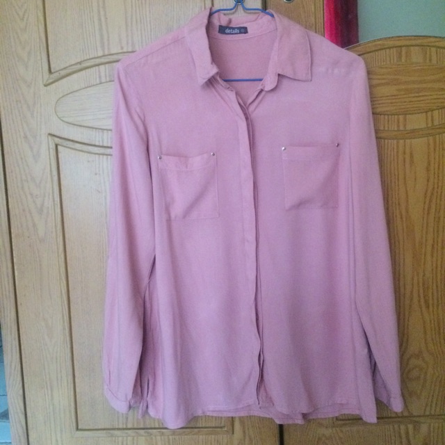 Kemeja pink preloved