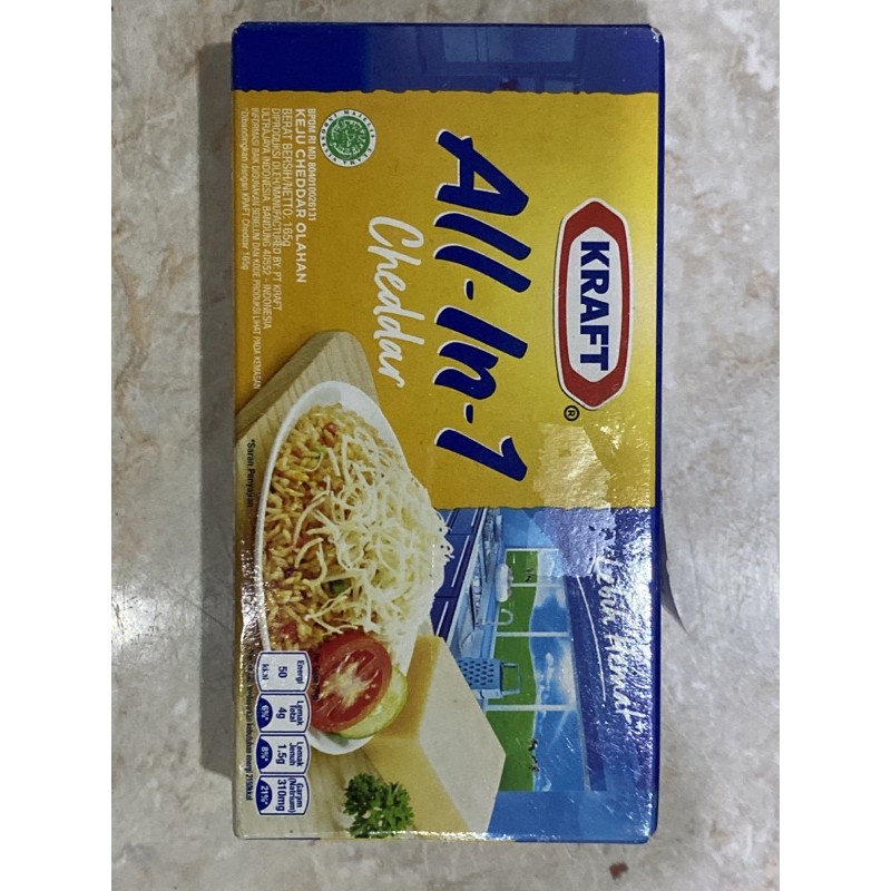 

Kraft All In 1 Cheddar