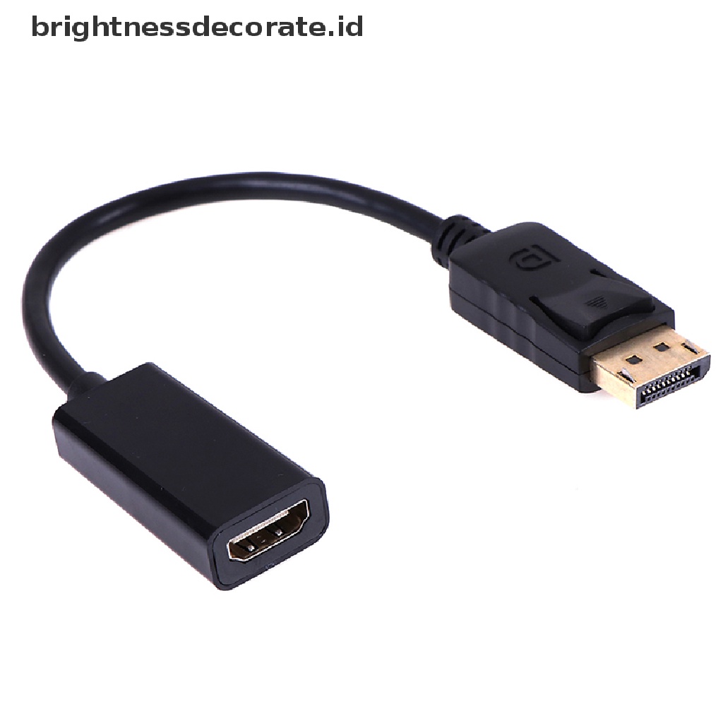 [birth] DP Display Port Male To HDMI Female Cable Converter Adapter [ID]