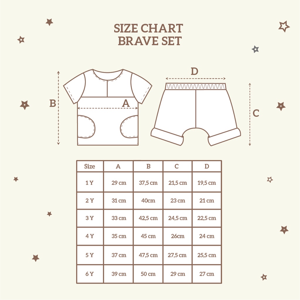 Little Palmerhaus - Brave Set / Setelan Anak Unisex