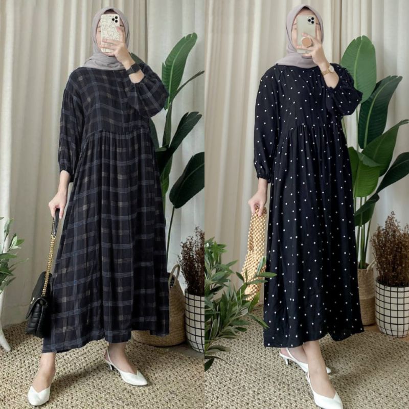 Jual Midi Dress Wanita Gamis Remaja Indonesia Shopee Indonesia