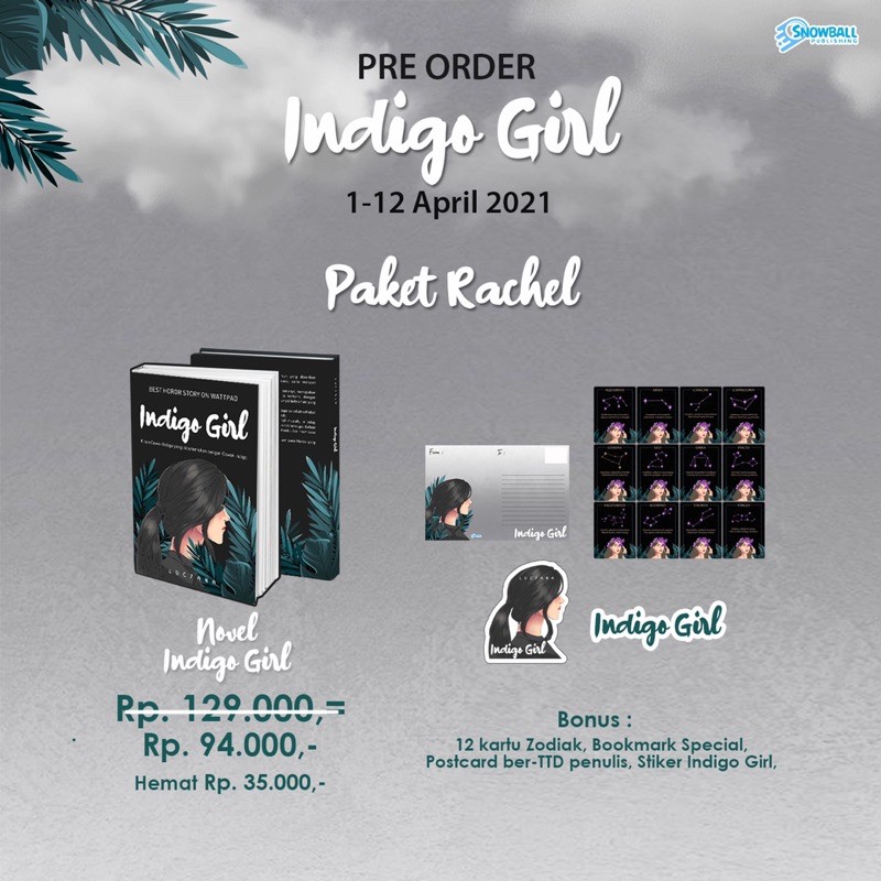 Novel Indigo Girl - Lucyana