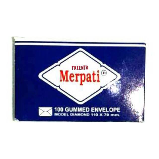 Amplop Putih Polos MiNi MERPATI 80 Gram 100 Lembar